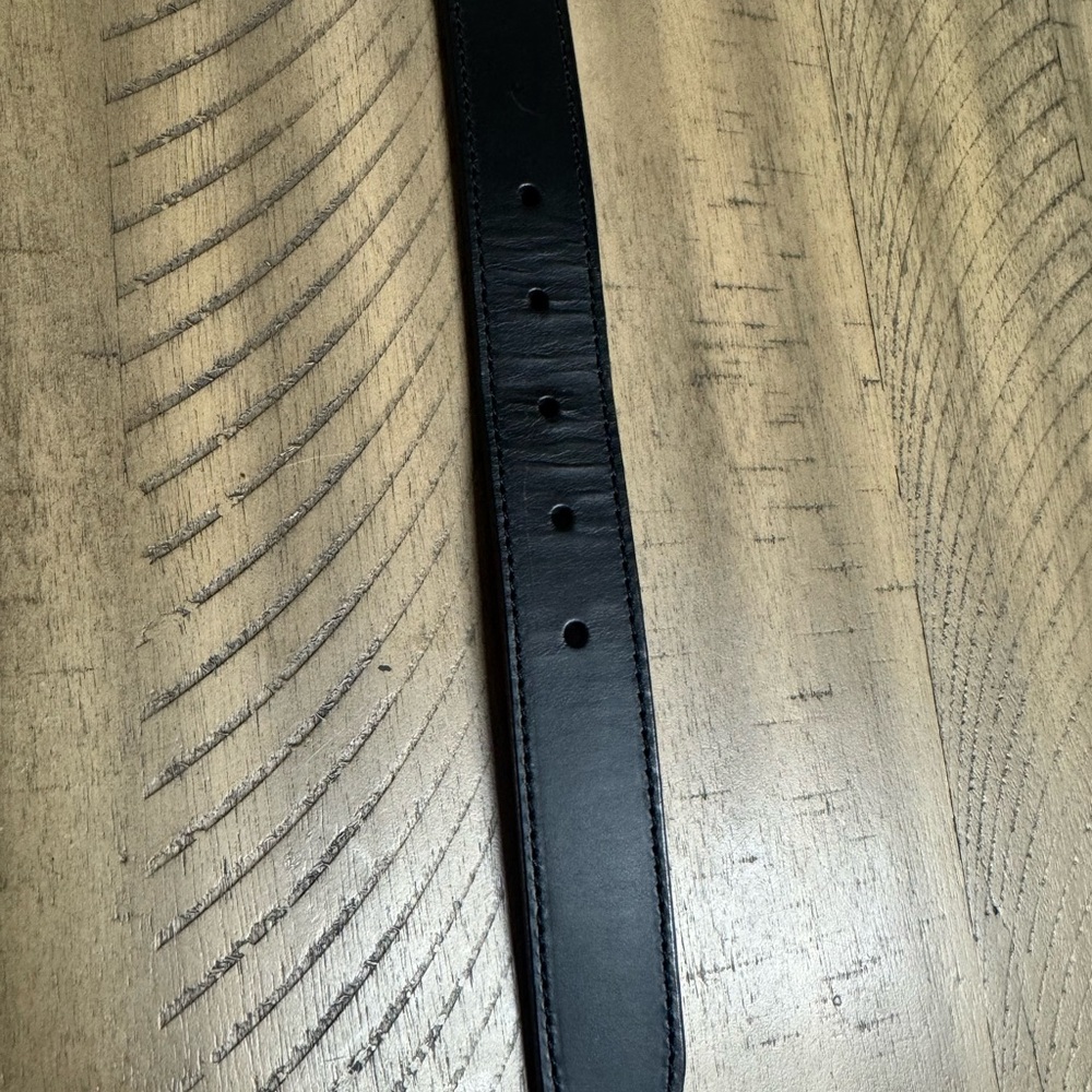 Black Leather Belt